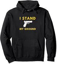 Gun Advocacy I STAND MY GROUND Pullover Hoodie