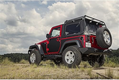 Miniatura 2 de Rugged Ridge Kit de panel de protección magnética  12300.52  Compatible con Jeep Wrangler JK 2007-2018 de 2 puertas