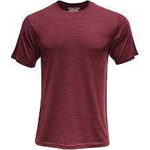 SHEEP RUN Mens Merino Wool Lightweight Hiking Running Workout Breathable Base Layer T Shirt