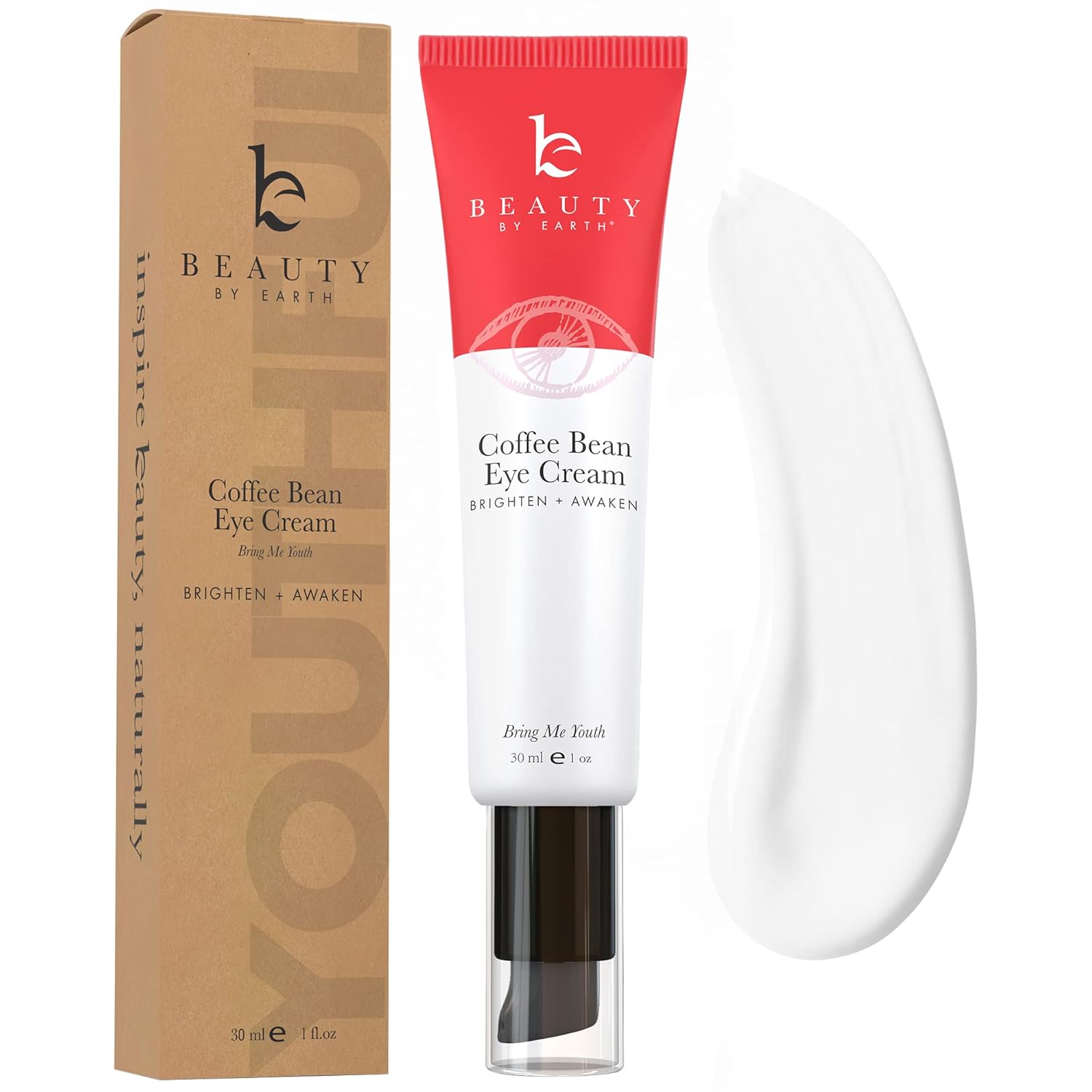 Coffee Bean Under Eye Cream for Dark Circles and Puffiness