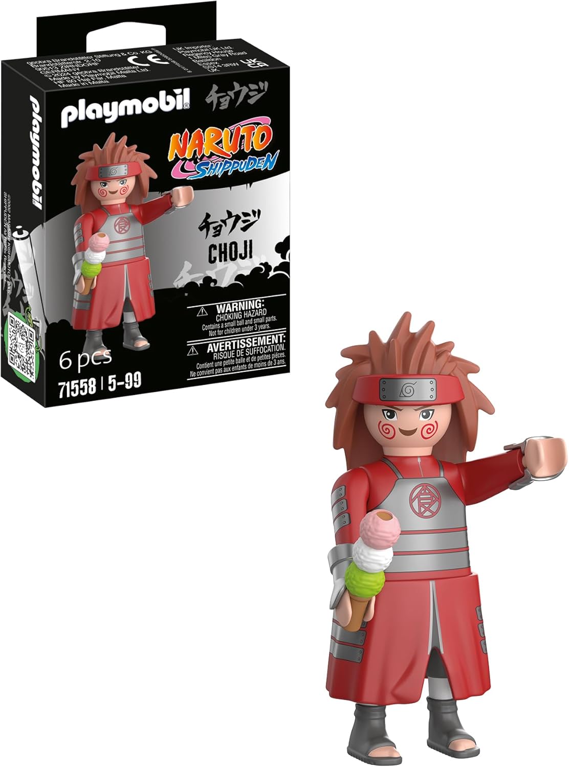 PLAYMOBIL Choji - Naruto Shippuden Anime Figurine