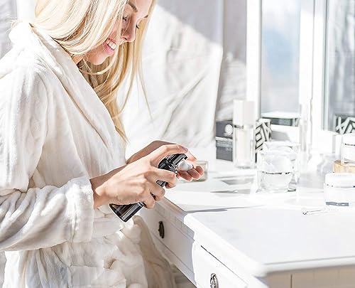 Miniatura 5 de Forever Flawless Limpiador facial exfoliante y espumoso y desmaquillante con polvo de diamante 100% natural, limpieza profunda para poros de mujeres