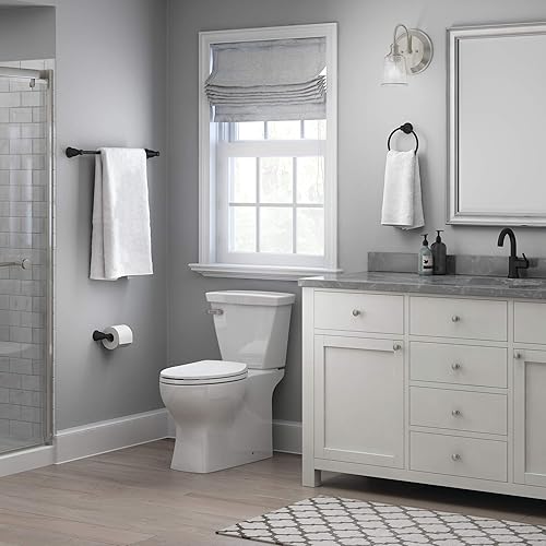 Vista 73 de Franklin Brass KIN5PC-ORB Kinla Kit de accesorios de baño, 5 piezas, bronce aceitado Bronce frotado con aceite