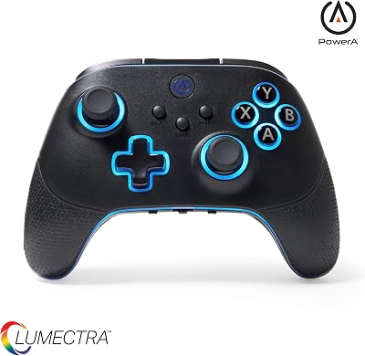 PowerA OPS v3 Pro Wireless Controller for PC and Cloud Gaming with LumectraPC Gaming Controller, Wireless, Wired, Bluetooth, RGB, Pro, Rechargeable, Mappable Buttons, Hall Effect Thumb Sticks