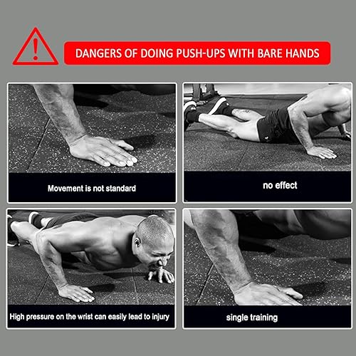 Miniatura 5 de Barras de empuje de paraletas de madera, asas antideslizantes para flexiones, mini bombas de mango, barra de inmersión para estación de inmersión,