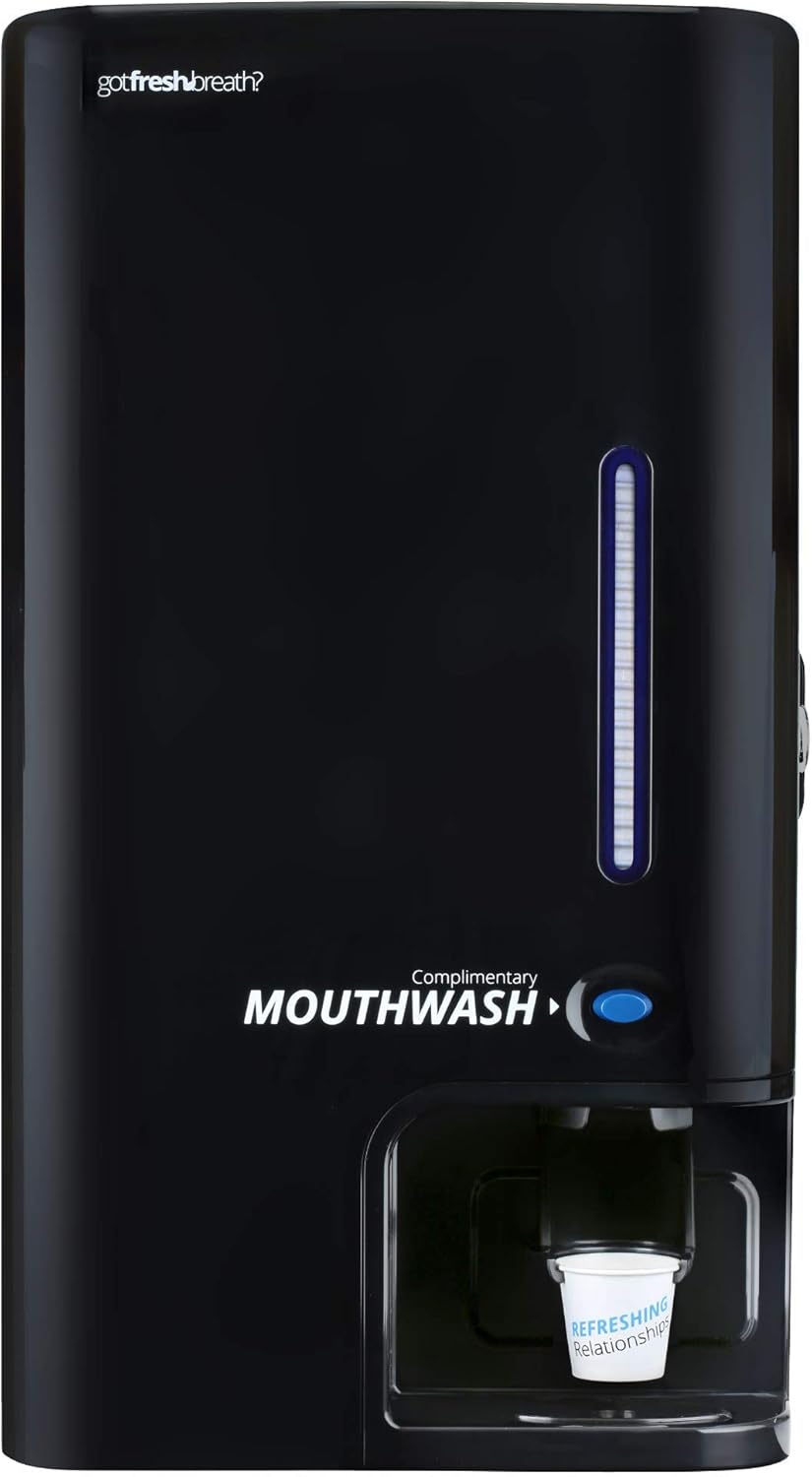 GotFreshBreath Automatic Mouthwash Dispenser for Bathrooms