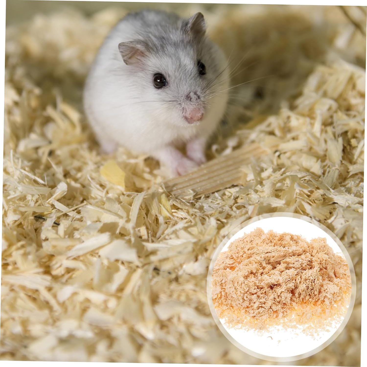 UPKOCH Small Pet Bedding Hamster Bedding Shavings Natural Wood Shavings for Guinea