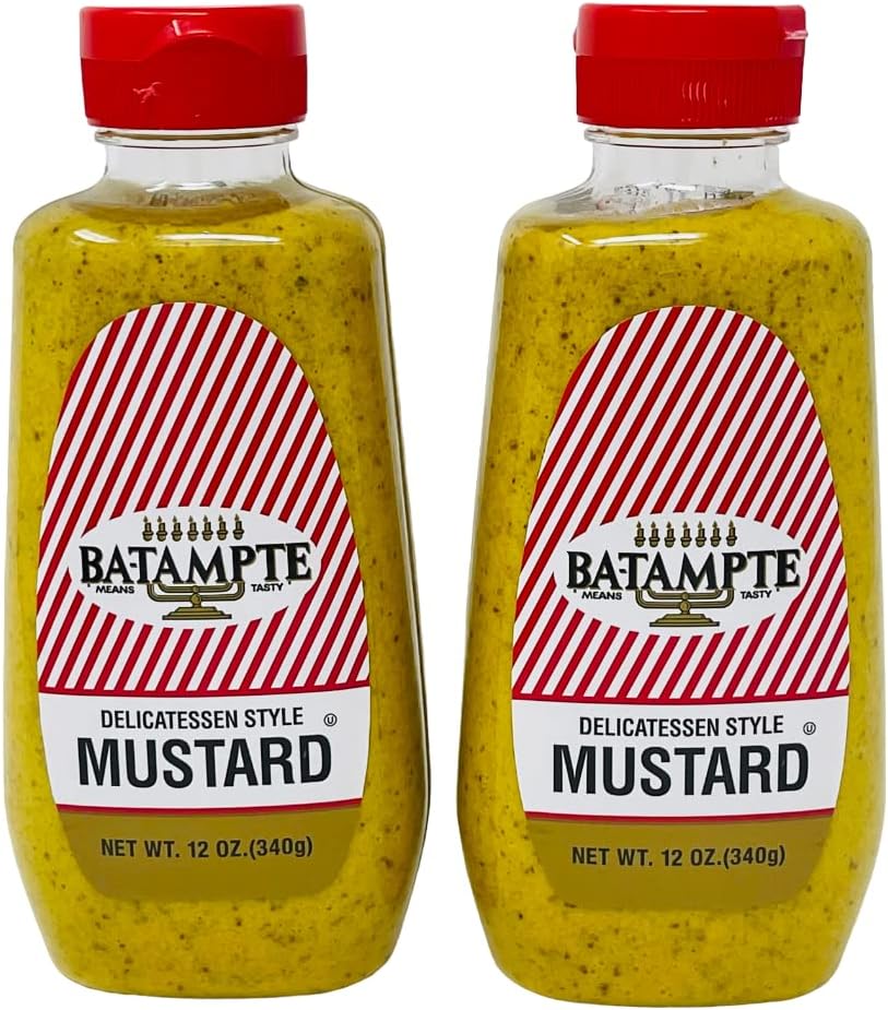 Ba Tampte Mustard, 12 ounce (Pack of 2)