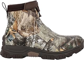Muck Boot Mens Apex Mid Zip Camouflage Round Toe Pull On Casual Boots Ankle - Brown Price In India