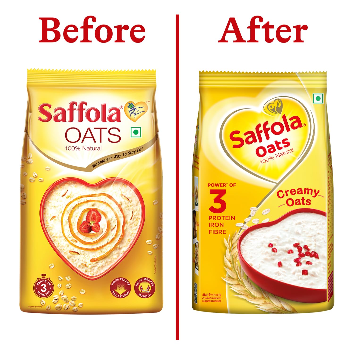 Saffola Oats (100 % Natural, 400 Gram) by Saffola