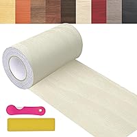 Vista 11 de Cinta de Reparación de Veta de Madera, 2.4 pulgadas X 32 pies Cinta Autoadhesiva de Color Madera para Mesas, Sillas, Zócalos, Puertas, Ventanas