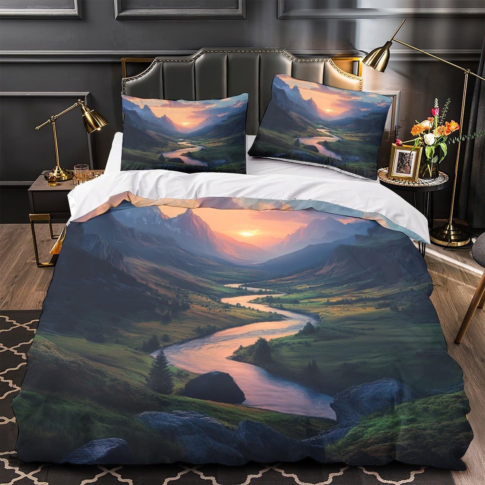 Housse de couette paysage 3D pour transformer votre chambre adulte