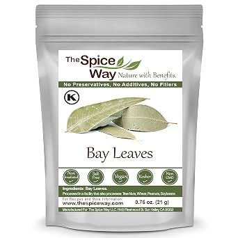 The Spice Way Bay Leaves - 0.75 oz Whole bay leaf great for cooking soups, stews and vegetables