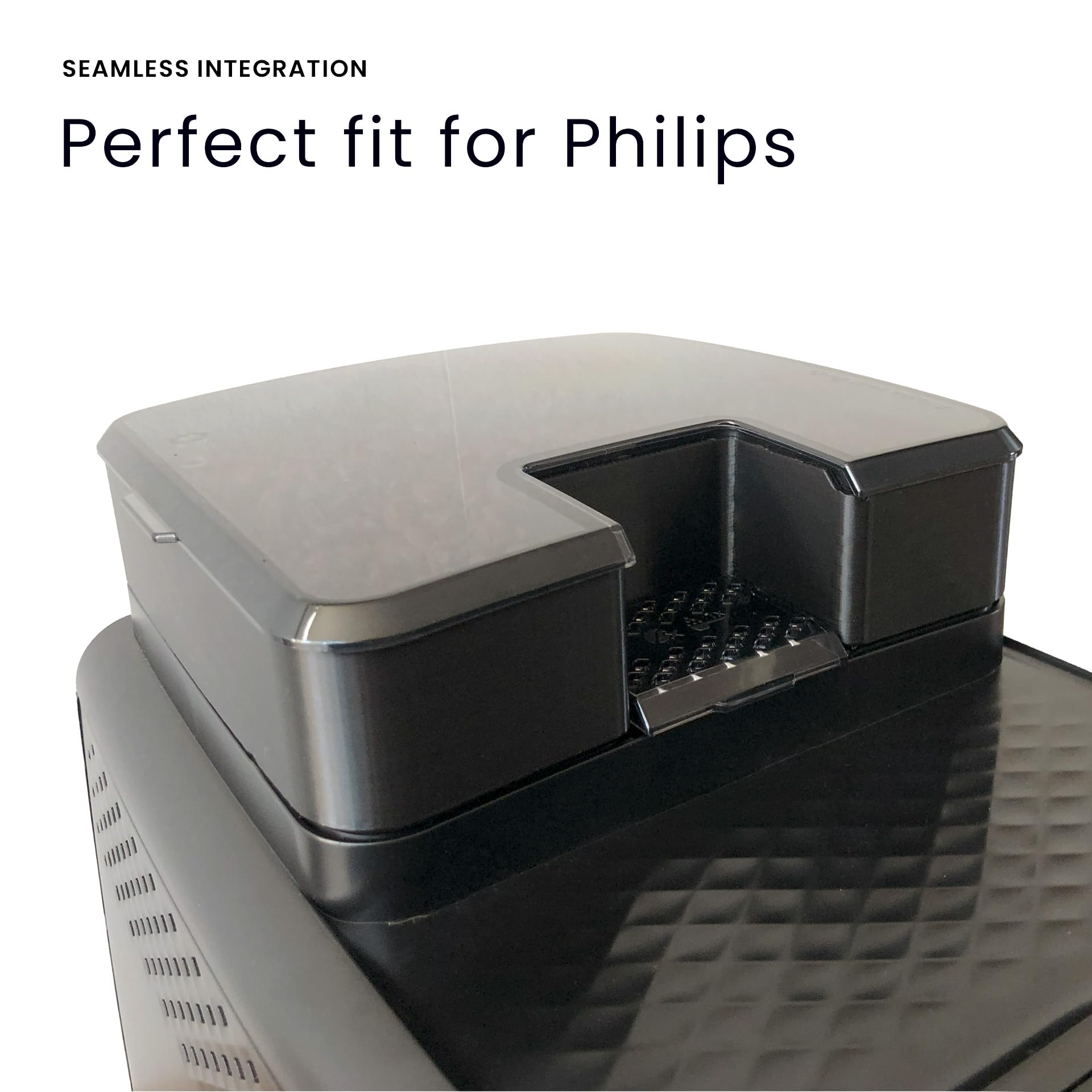 Porta chicchi di caffè per Philips EP 1200 – 2200 – 5400 Aggiunge capacità extra alla tua macchina Accessorio per macchina da caffè Philips (1,5 litri)