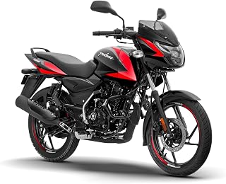 Bajaj Pulsar 125 Neon Disc Bike Ebony Black Racing Red Booking for Ex-Showroom Price Price In India
