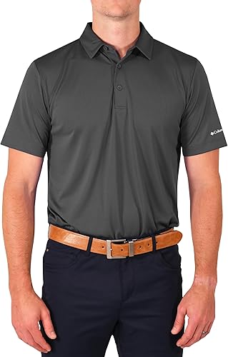 Columbia - Camiseta tipo polo de golf con Omni-Wick para hombre