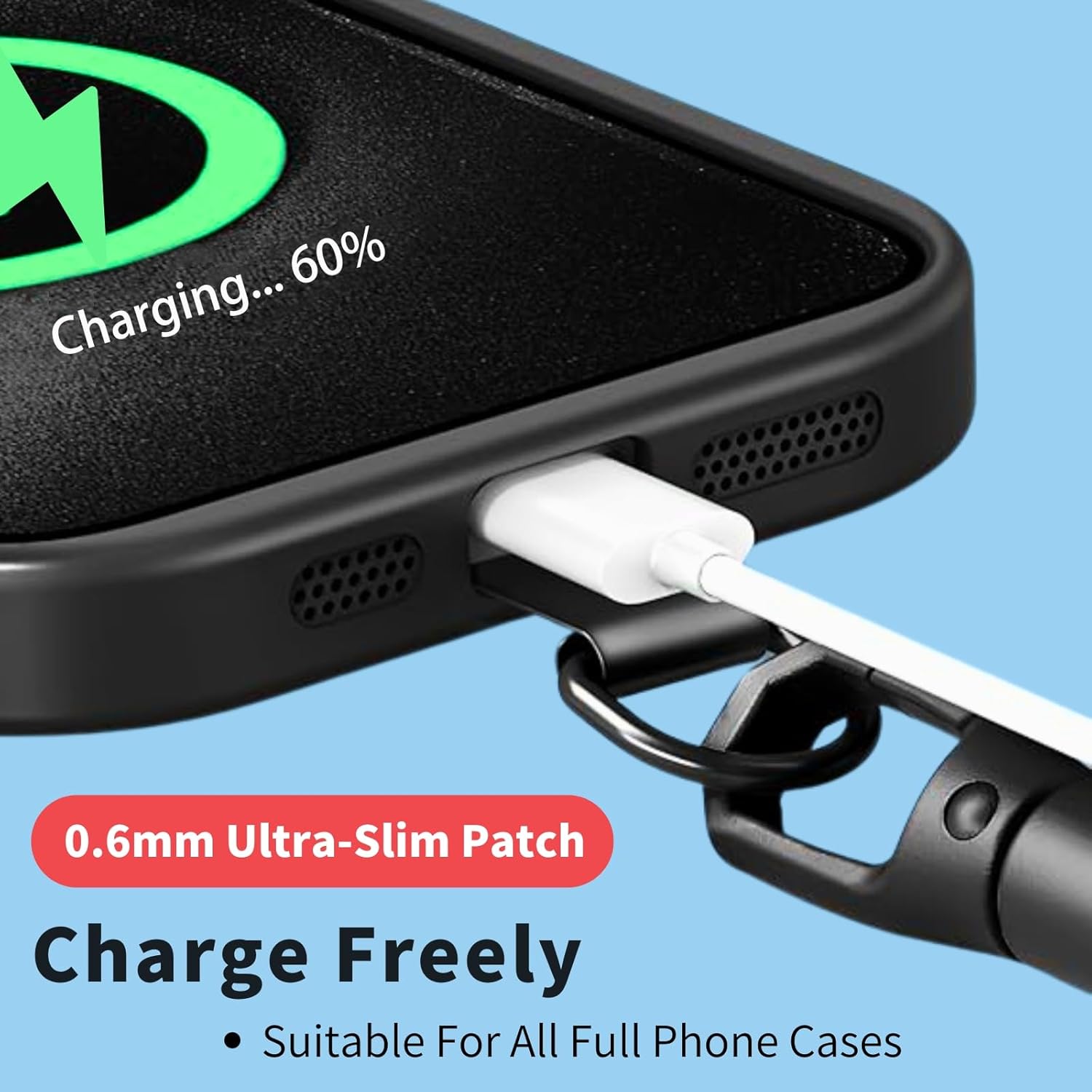 2 Pack Phone Wrist Strap Lanyards, Adjustable Nylon Cell Phone Lanyard with Detachable Tether Tab - Image 4