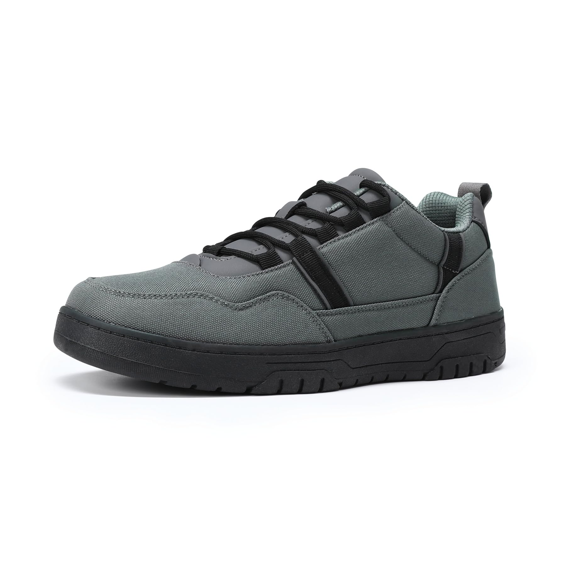 Mirroryou Sneakers Herren Atmungsaktiv Rutschfeste Freizeitschuhe | Atmungsaktives Obermaterial belüftet den Fuß weiches Futter leitet Feuchte ab flexible Laufsohle gibt Halt im Alltag