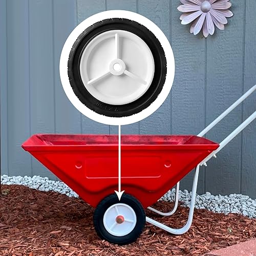 Miniatura 7 de Ruedas 72-107 para Oregon, neumáticos universales de 7 pulgadas para cortacésped, parrillas de barbacoa, vagón de radio, camión de mano, carrito de