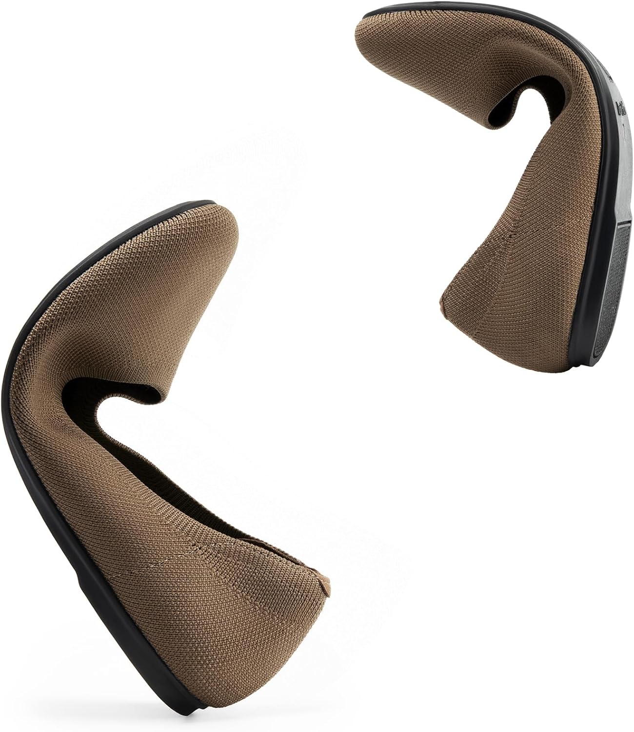 DREAM PAIRS Wide Ballet Flats Shoes for Women, Width Foldable Knit Women's Flats with Arch Support, Comfortable Shoes for Women Dressy Casual Work Office - Image 3