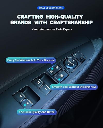 Miniatura 2 de ECCPP Power Master - Interruptor de ventana para Chrysler Town & Country 1996-2000 - Interruptores de ventana eléctrica para Chrysler Town &