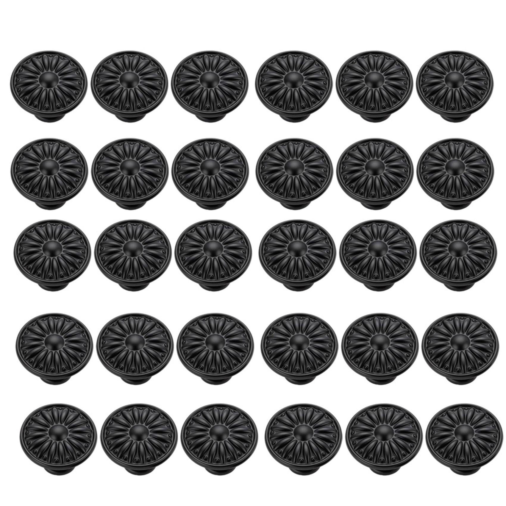 Jnchdghwa Black Kitchen Cabinet Knobs Kitchen Cabinet Pulls Drawer Knobs Drawer Pulls For Bathroom Vanities And Dresser