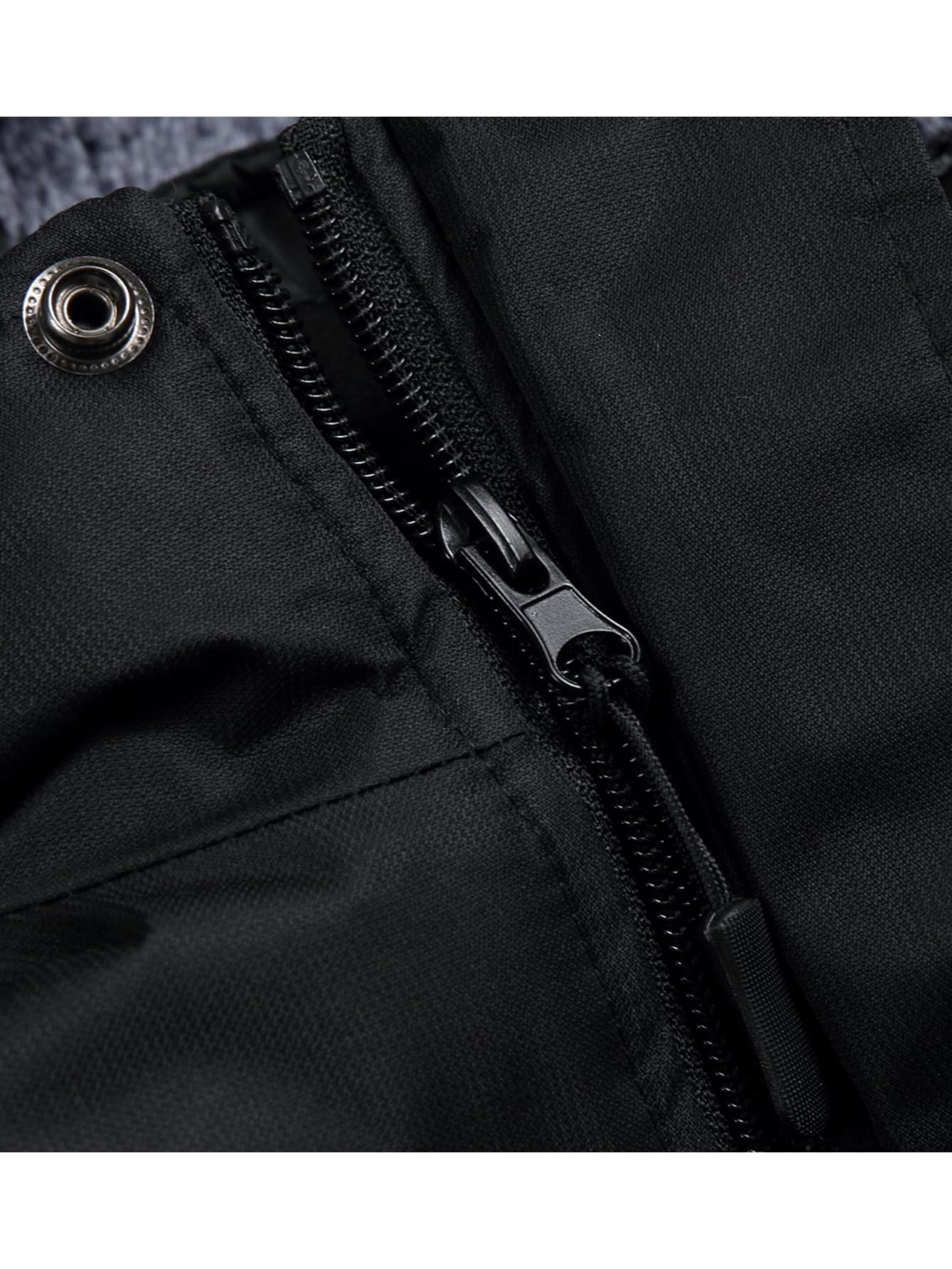 Keevoom Chaqueta de esquí impermeable para niños, abrigo de nieve grueso y cálido, forro polar resistente al viento, para niños, para exteriores, chaquetas de snowboard con capucha