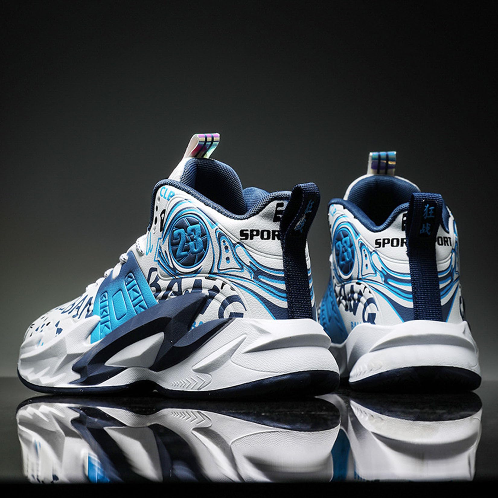 Buty Do Koszykówki Buty Do Biegania Buty Sportowe Buty Do Chodzenia Buty Sportowe Buty Treningowe(41 EU, Z11)