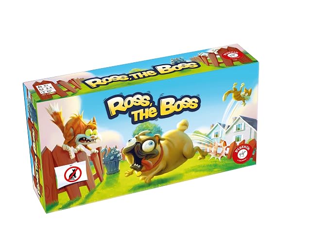 Piatnik Ross, The Boss: Ein Mops außer Rand und Band! Mit Ross, Dem motorisiertem Mops und fliegenden Katzen