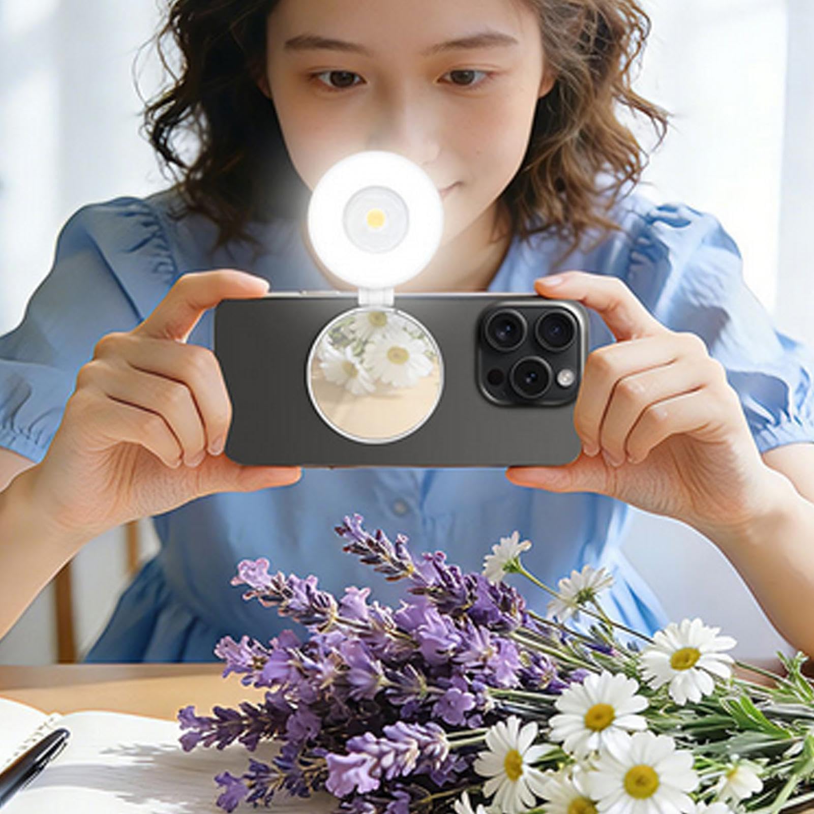 Selfie-Licht magnetisch Einstellbare Helligkeit