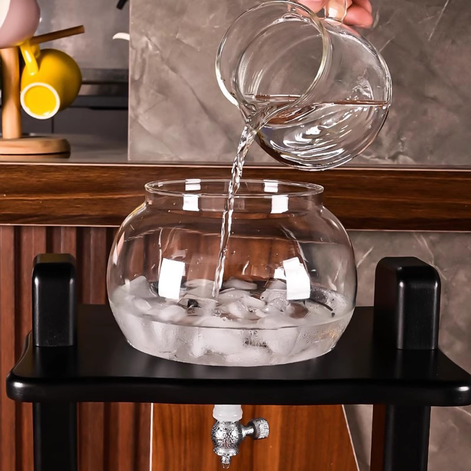 Cafetera fría con tecnología de goteo lento, gran capacidad para bares y fiestas