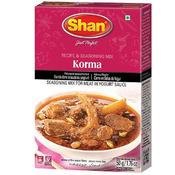 Shan Korma Masala, 1.76 oz 50 g, 4 Pack