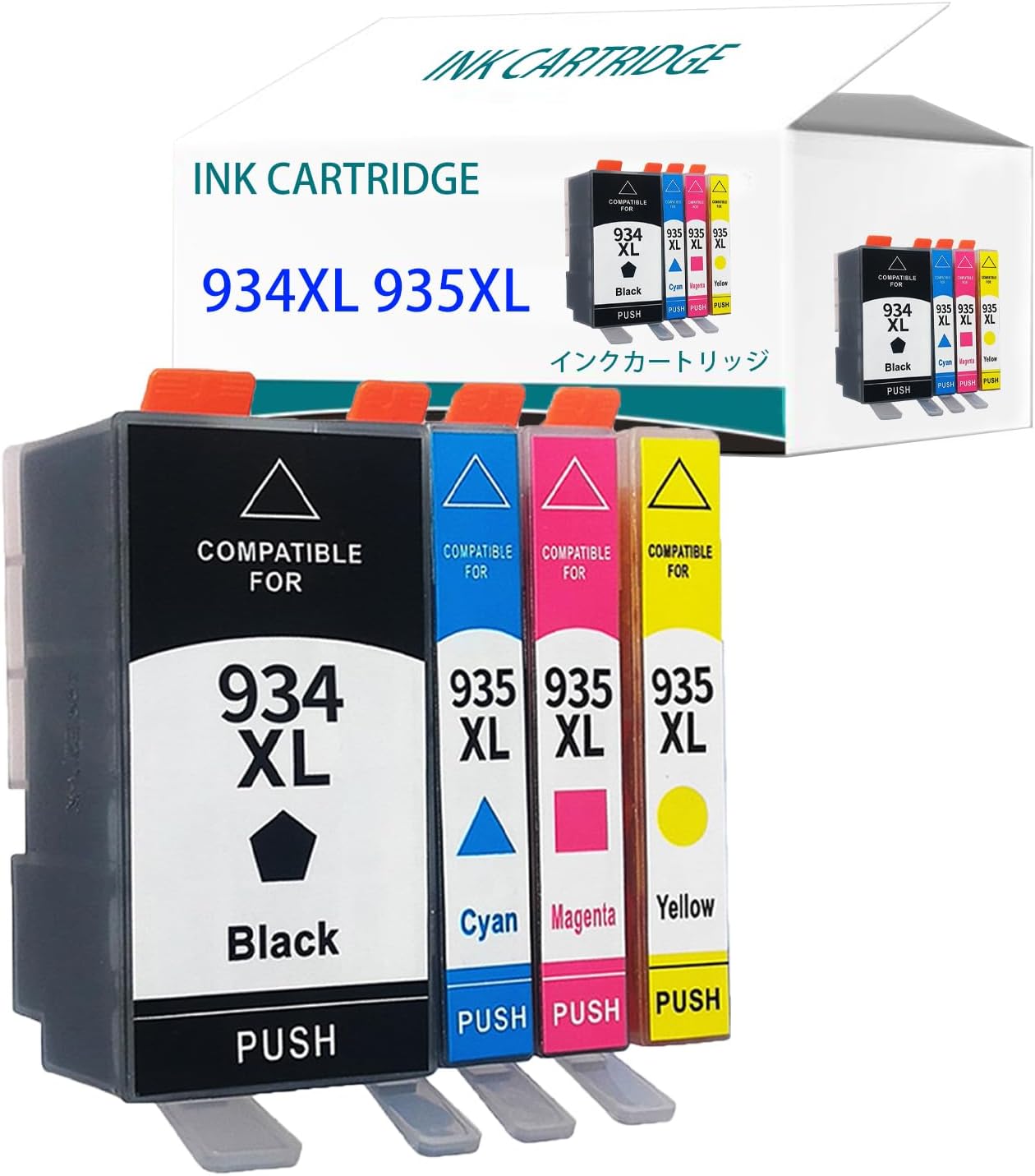 Cartucce Ricambio 6230 6830 Cartucce Inchiostro 934XL 935XL Per HP &ndash; Confezione Da 4 Colori, Nuova Con Chip Aggiornato! Inchiostro Hp Officejet Pro