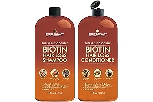 First Botany: Biotin Shampoo and Conditioner for Hair Growth and Loss Prevention