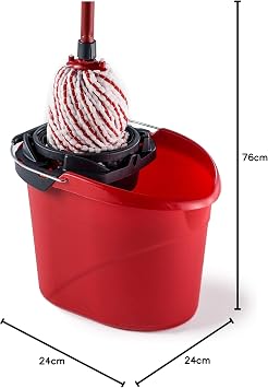 Vileda Supermocio Cleaning Kit, Red for All Surfaces