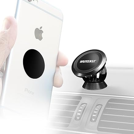 El mejor soporte de coche para tel?fonos | Montaje magn?tico universal 100% por Wuteku? | Para tel?fonos y tabletas | Galaxy S7 S6 y iPhones X, 8.7 - Versi?n gris El mejor soporte de coche para tel?fonos | Montaje magn?tico universal 100% por Wuteku? | Para tel?fonos y tabletas | Galaxy S7 S6 y iPhones X, 8.7 - Versi?n gris