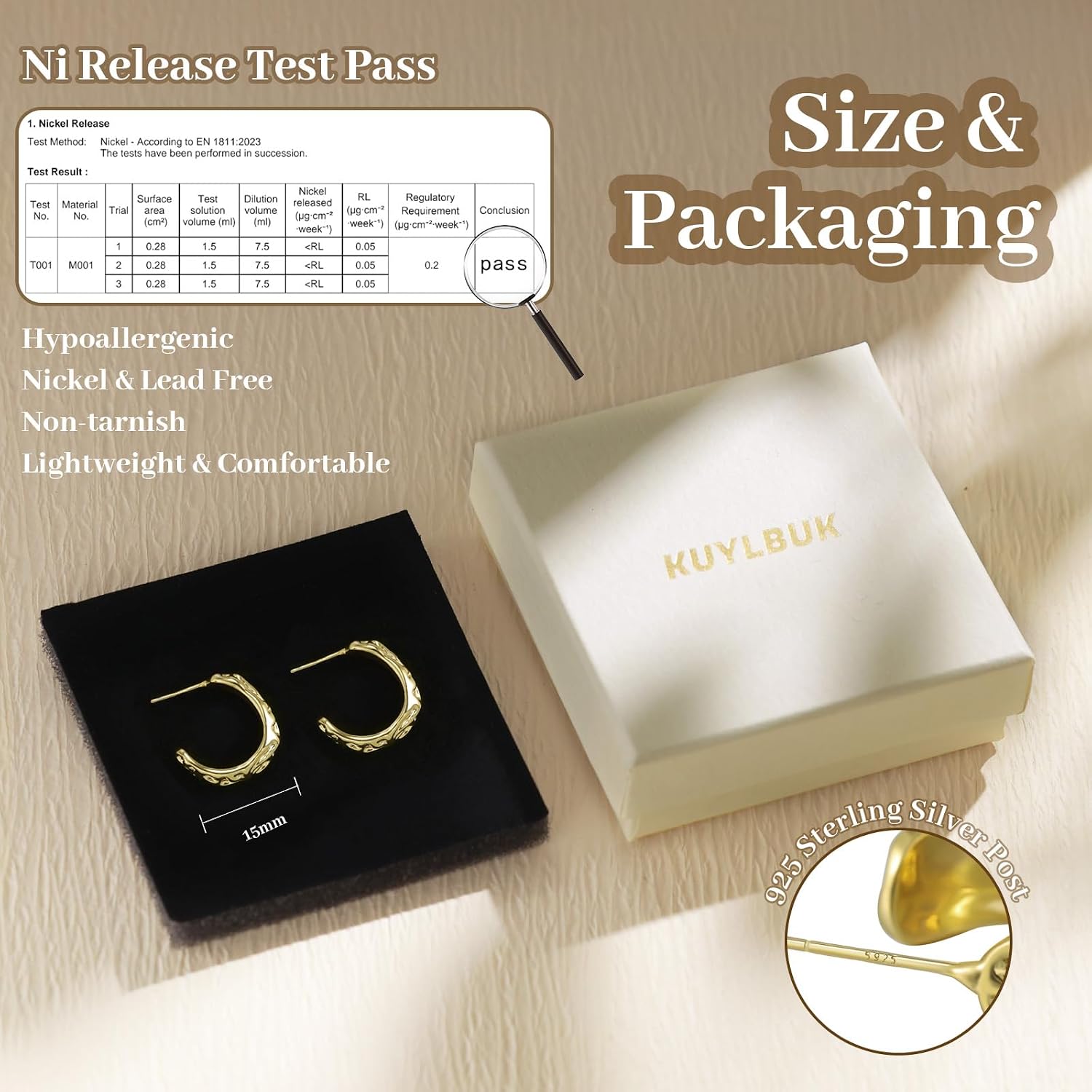 14K 18K Gold Plated Half Hoop Earrings for Women Dainty Trendy Huggie C-hoop Earrings Hypoallergenic Lightweight Hoops Jewelry