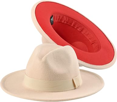 Panama Hat Felt Jazz Hat Belt Buckle 