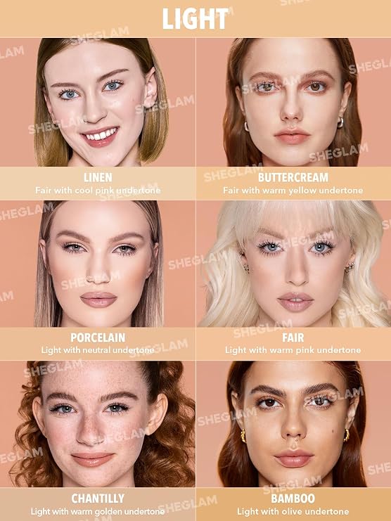 SHEGLAM Complexion Pro Long Lasting Breathable Mat Foundation-Linen