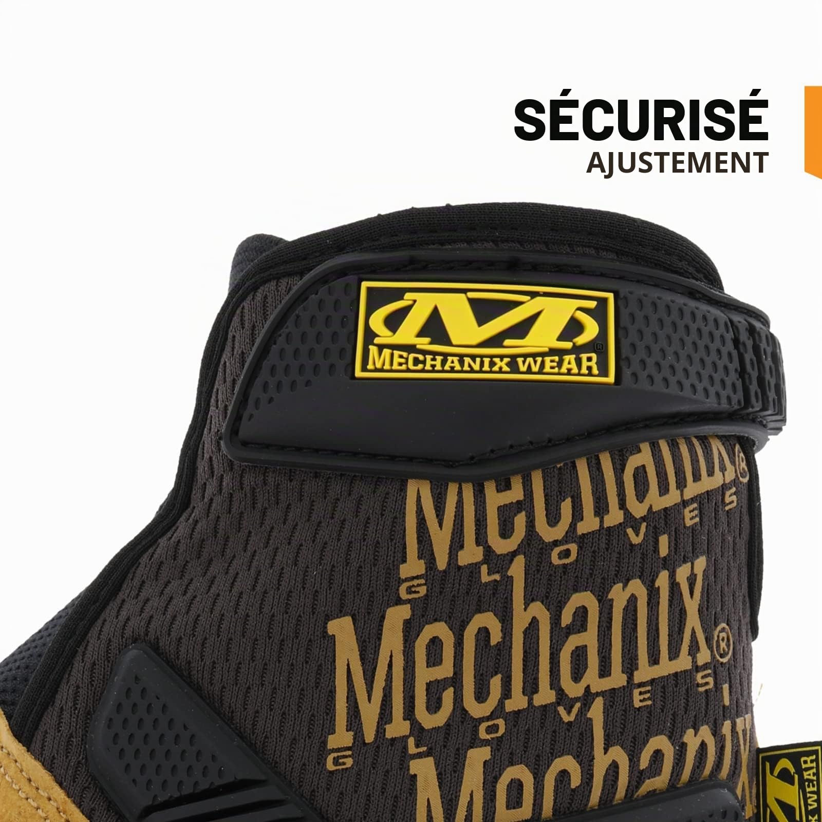 Mechanix Wear Leather M-Pact Framer Gants, (Medium, Marron/Noir)