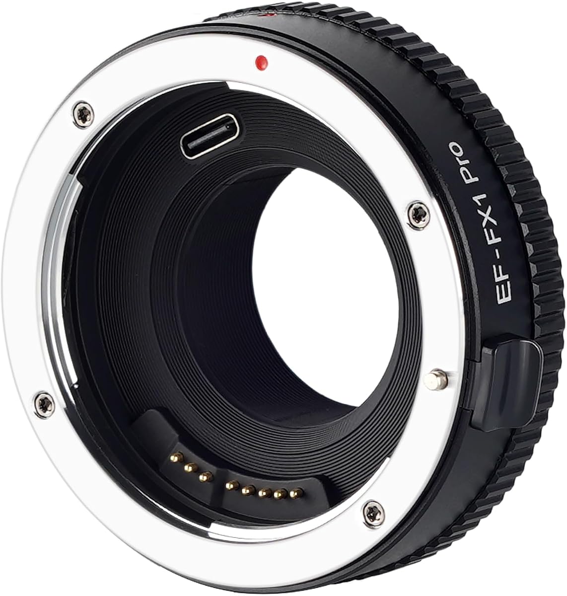 EF-FX1 Pro Auto-Focus Lens Adapter Compatible for Canon EF/EF-S Lens to X-Mount Camera Fuji-Film x-a1/2/3/5/10/20, x-t1/2/3/10/20/100, x-e1/2/3, x-pro1/2, x-h1