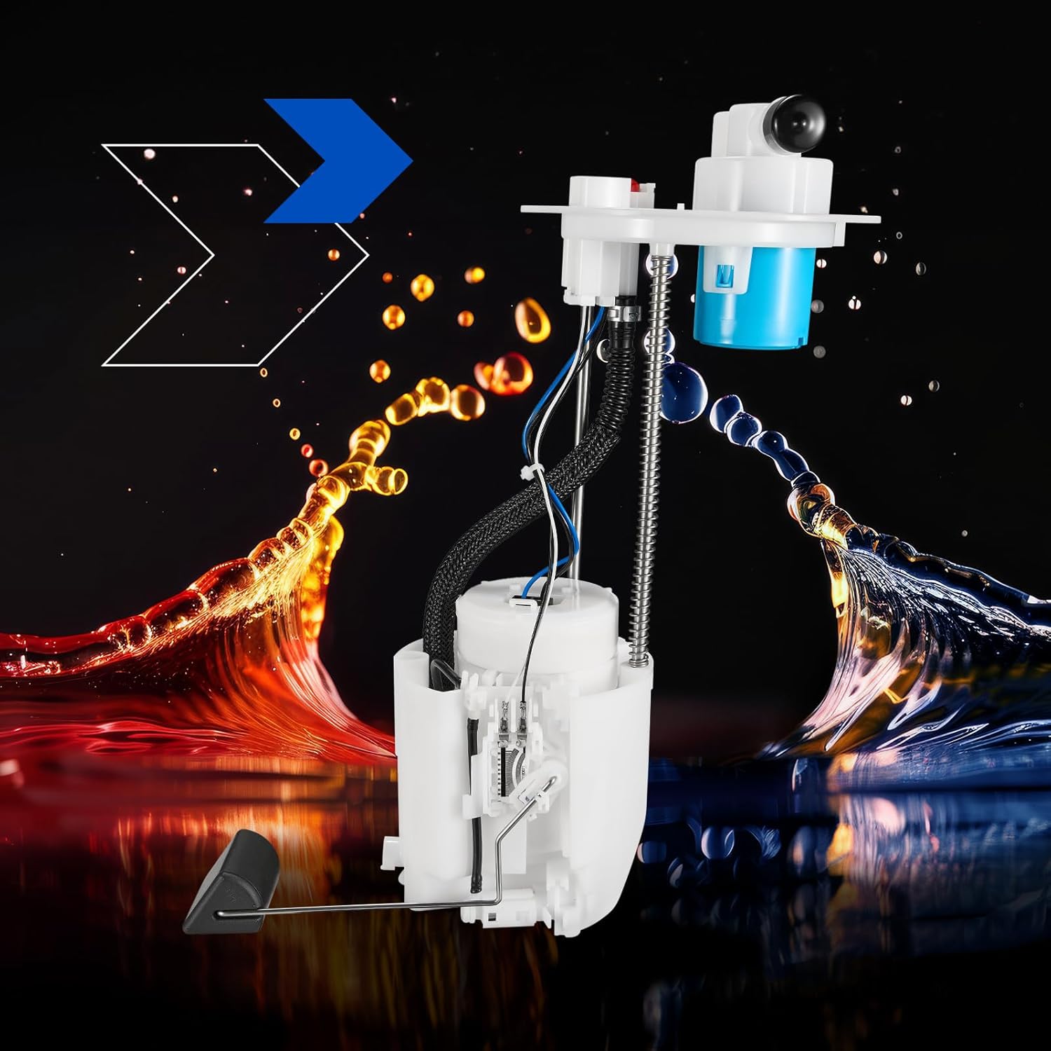 SP9031M Fuel Pump Module Assembly Compatible with Toyota Yaris 2006-2019 1.5L L4, Compatible with Scion xD 2008-2014 1.8L L4, Gas, Replaces P77246M