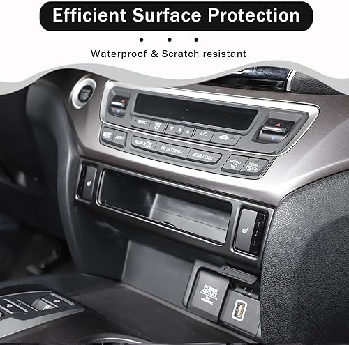 Miniatura 3 de Cubierta de marco de botón de calefacción para asiento de consola central de automóvil para Honda Pilot 2016-2022Ridgeline 2017-2023Passport