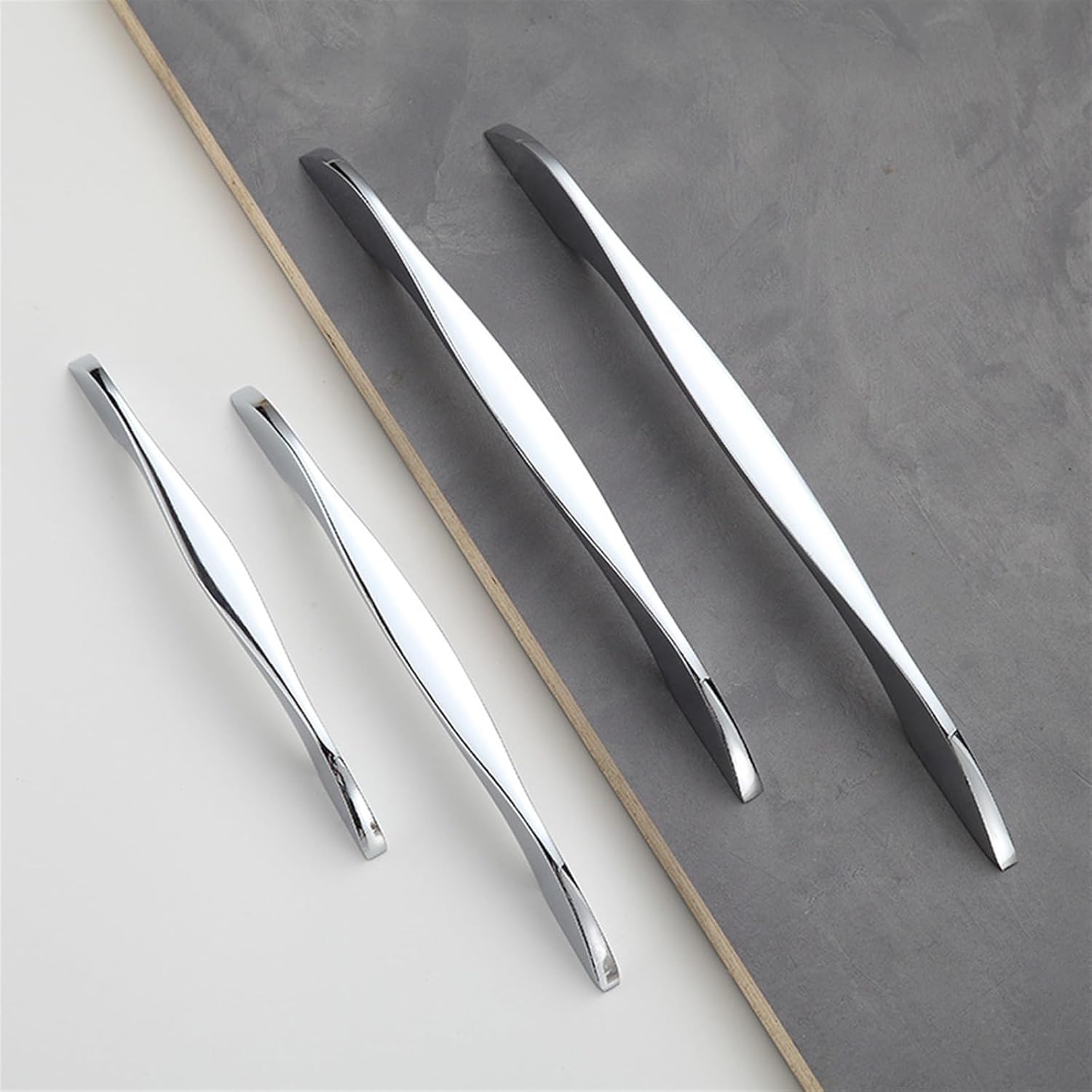 HASMI Aluminum Alloy Handles for Cabinets and Drawers Pulls Kitchen Cupboard Wardrobe Door Knob Furniture Handles Hardware 1Pcs (Color : 224mm)