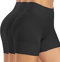 SIMIYA Cycling Shorts Women's Short Underpants Under Dress Shorts High Waist Short Trousers Seamless Hot Pants Summer Boxer Shorts Briefs S - 3XL