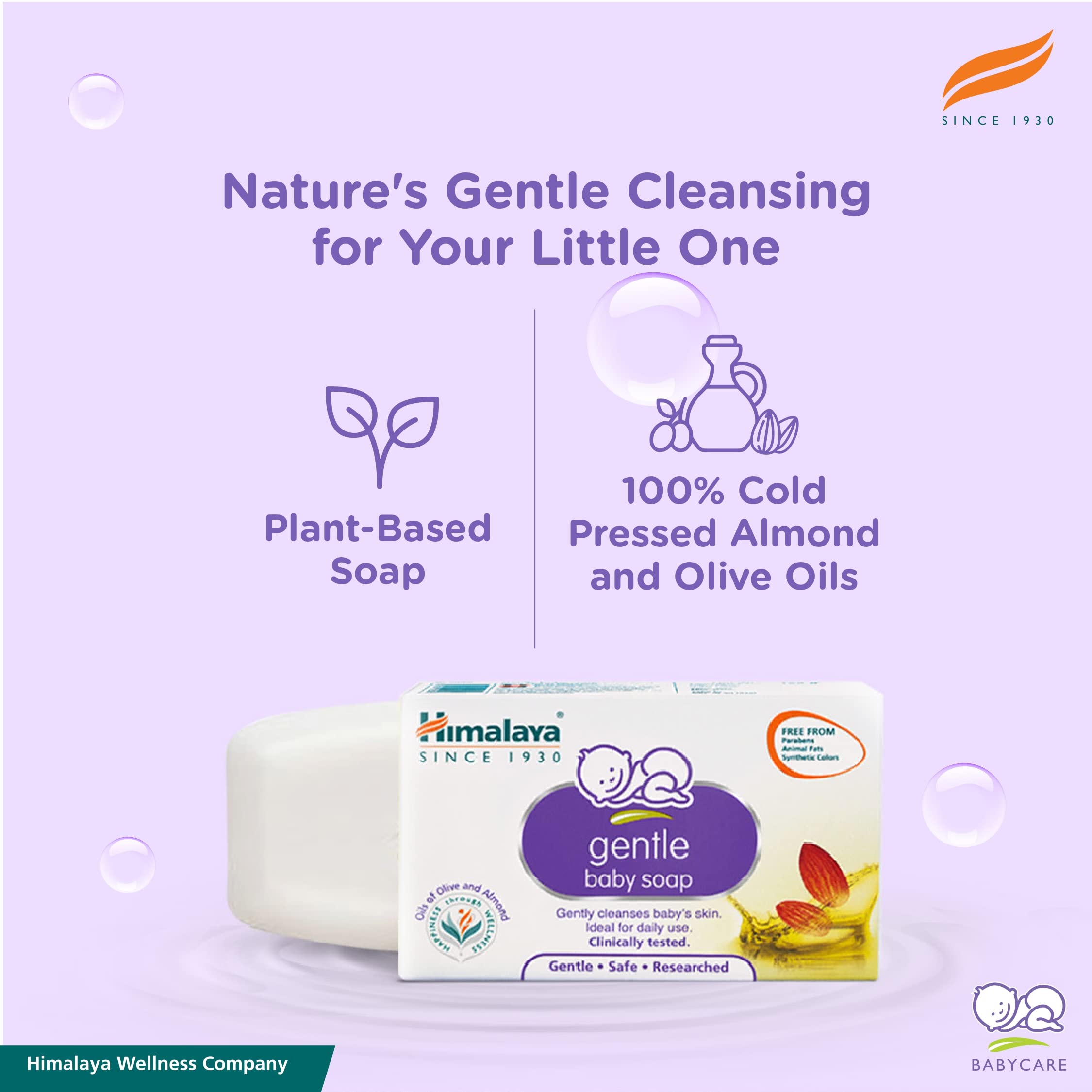 Himalaya Gentle Baby Soap (4N*75g) & Himalaya Herbals Baby Powder (200 gram) - Image 3 thumbnail