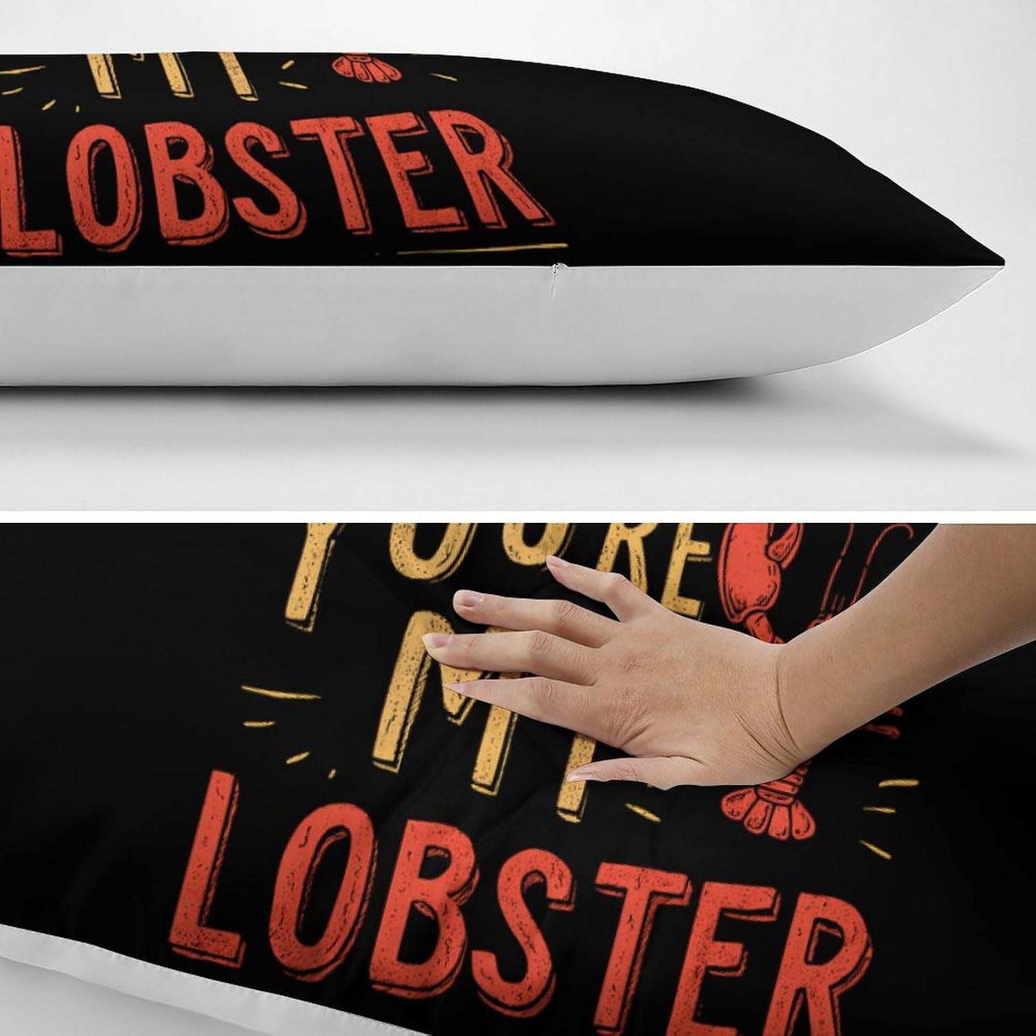 You are My Lobster Body Pillow Cover Long Cushion 18.9x53.1 Inch