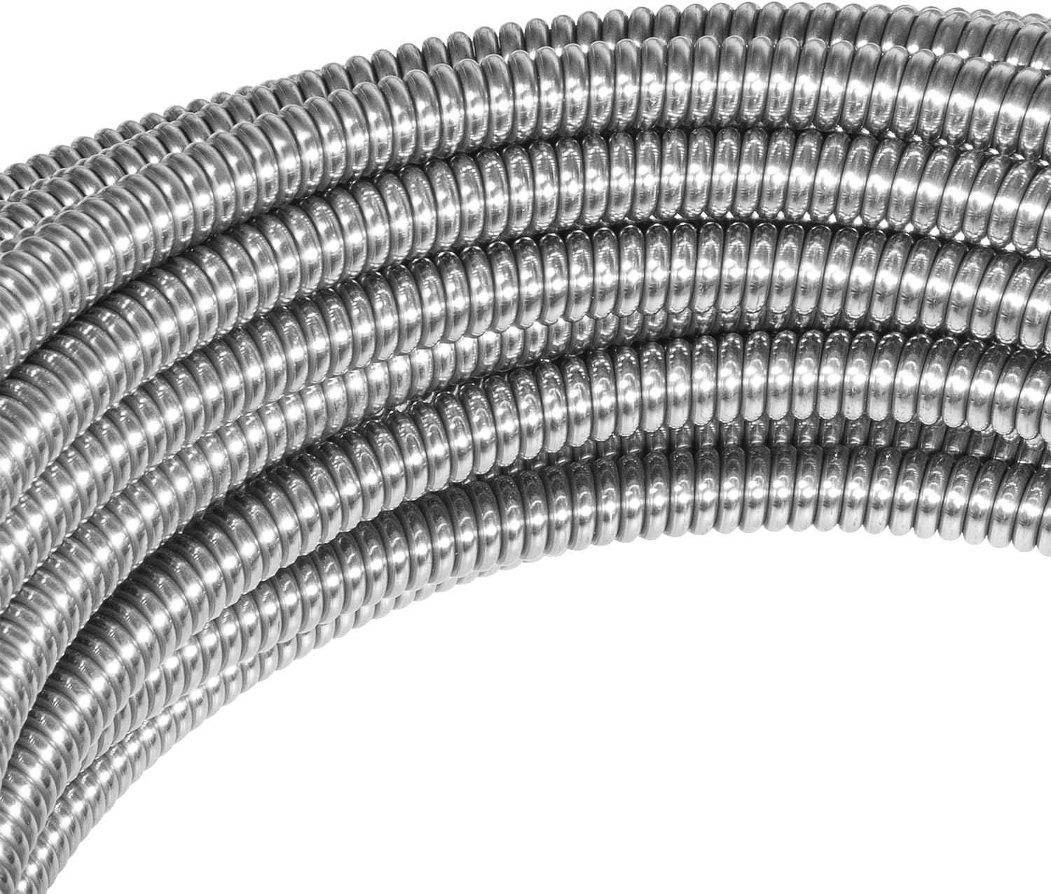 37847 C-32 Inner Solid Core Drain Cleaning Cable 3/8 Inch x 75 ft, Compatible with RIDGID K-3800 & K-375 Drum Machines, Anti-Kink Steel Auger Sewer Snake Cleaner for 1-1/2" to 3" Pipes, Gray