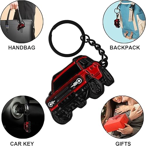 Miniatura 4 de ELECTRONLUMEN Llavero de coche para Bronco Sport personalizado llavero de coche llavero de metal accesorios 1 unidad