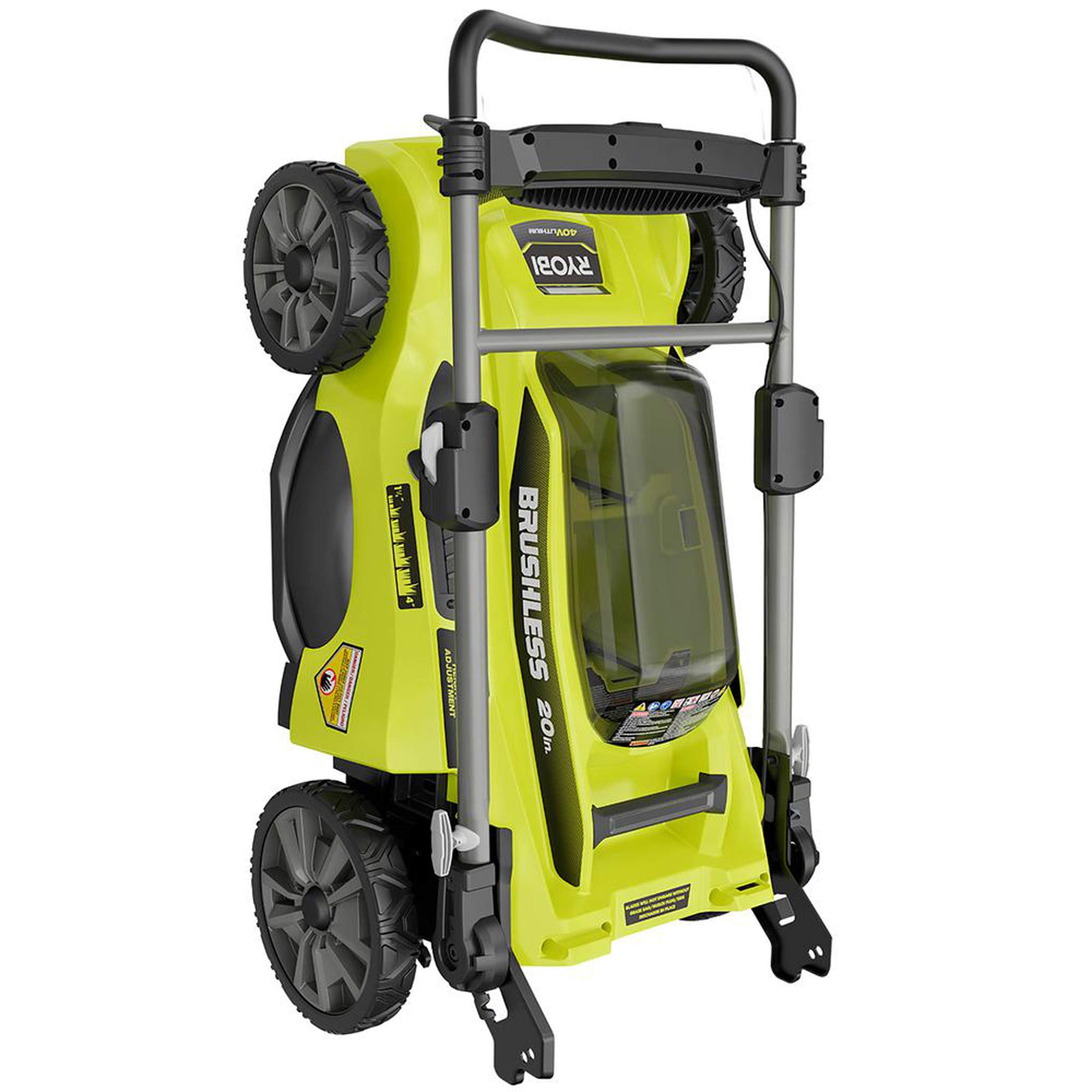 Propelled Mower Ryobi Lawn Mower 20 Inch RYOBI 20-inch 40V